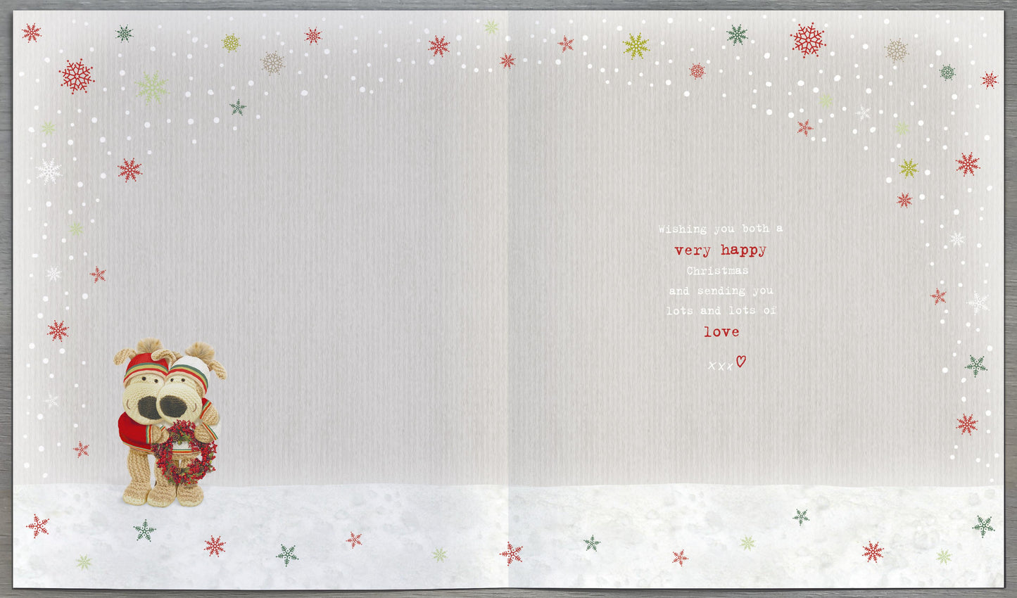 Boofle A Very Special Nan & Grandad Christmas Greeting Card