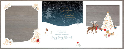 Grandma & Grandad Embellished & Foiled Christmas Card