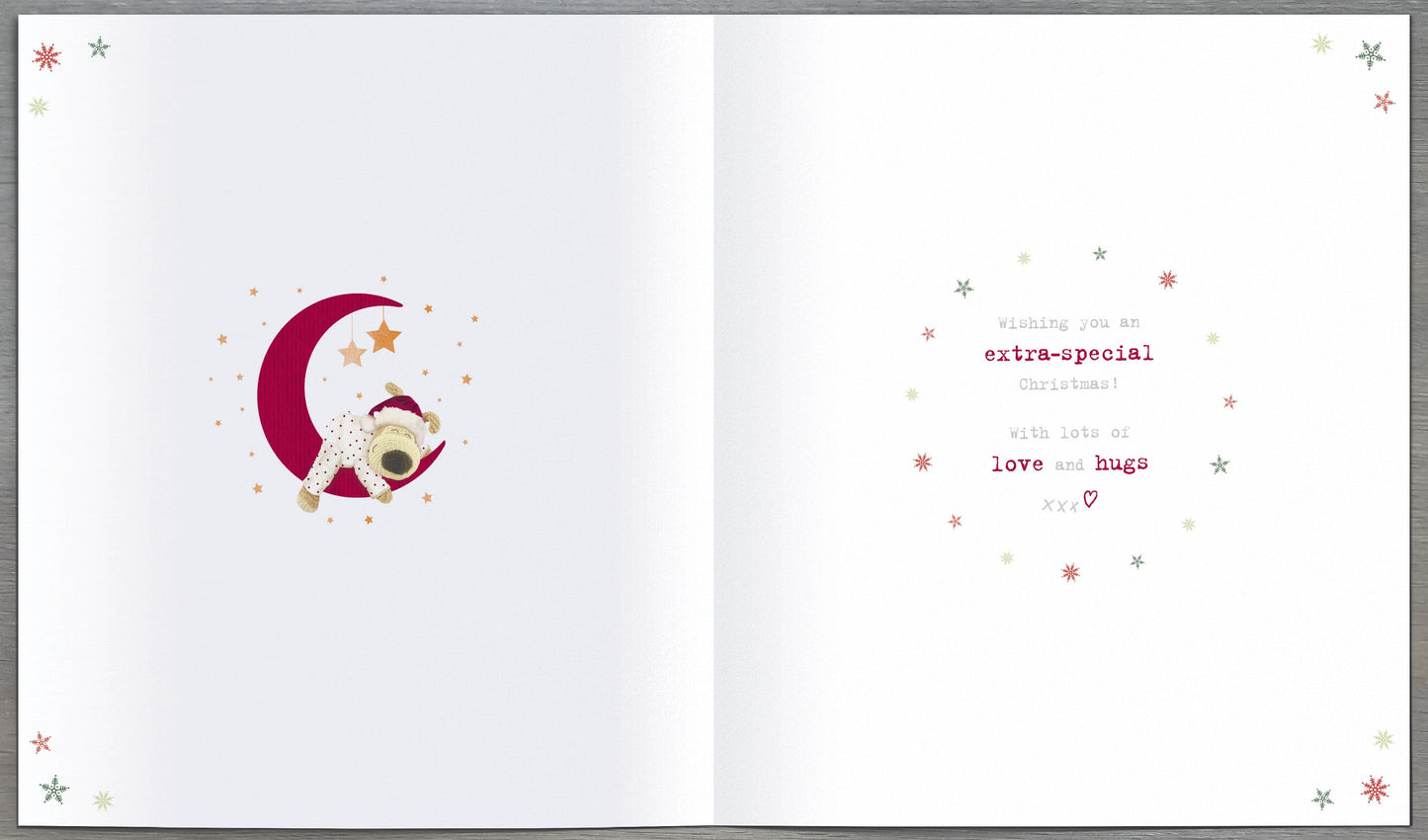 Boofle A Very Special Girl On Your 1st Christmas Greeting Card