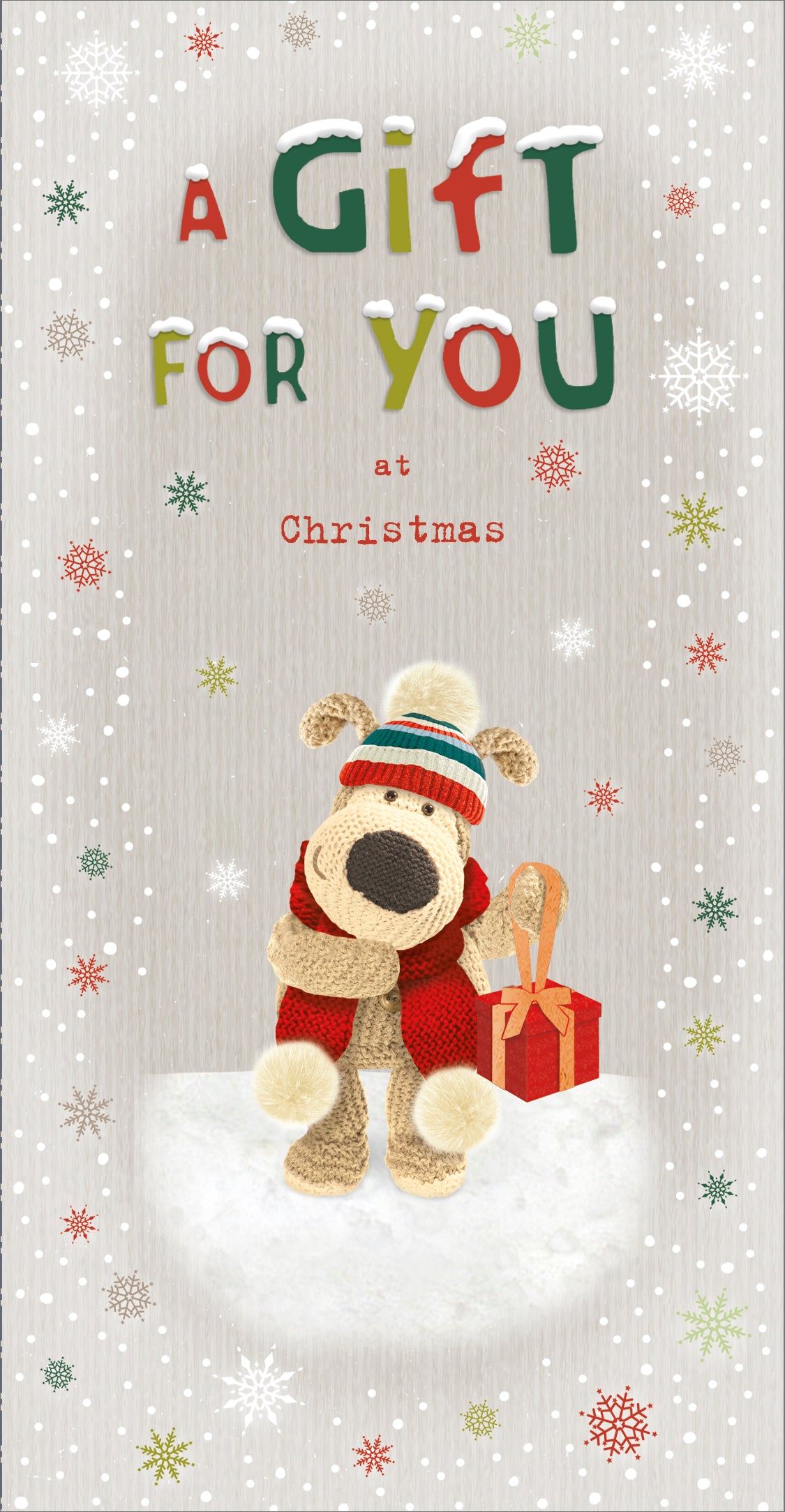 Boofle A Gift For You At Christmas Moneyholder Christmas Gift Card