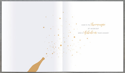 Happy New Year Fabulous Special Christmas Greeting Card