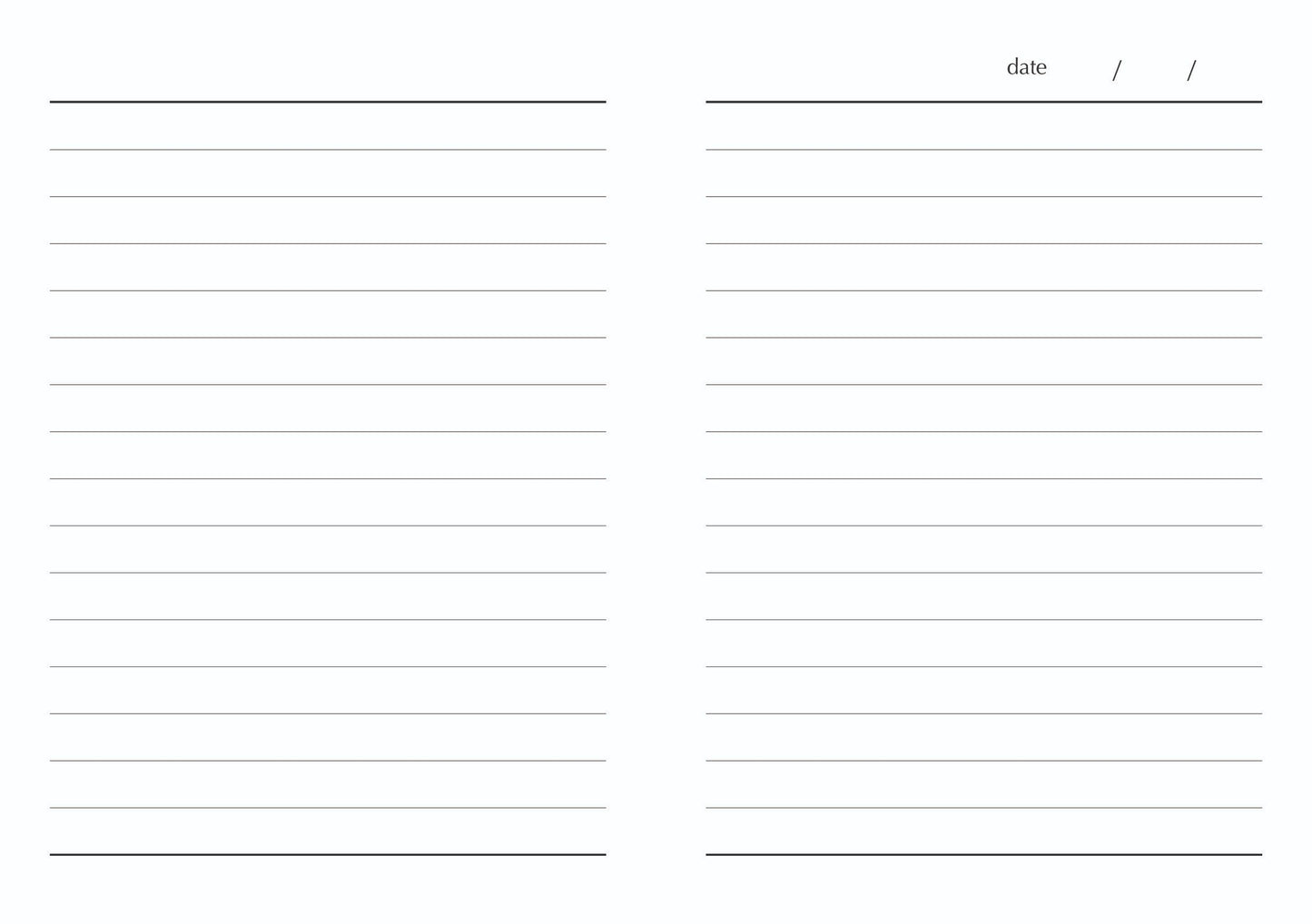 Gifted Stationery Kissing Hares Watercolour A6 Notebook