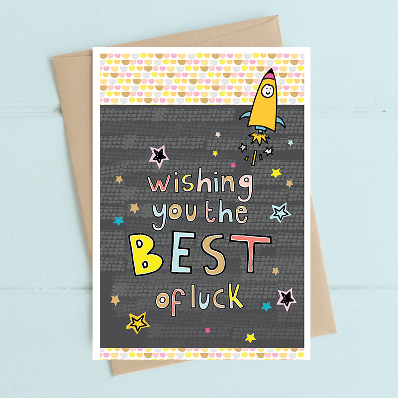Wishing You The Best Of Luck Greeting Card