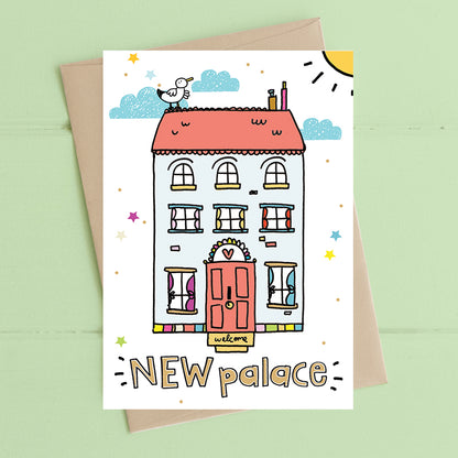 New Palace New Home Greeting Card