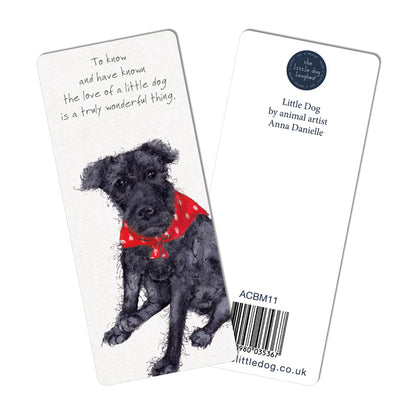 Little Dog Laughed Patterdale Terrier Bookmark