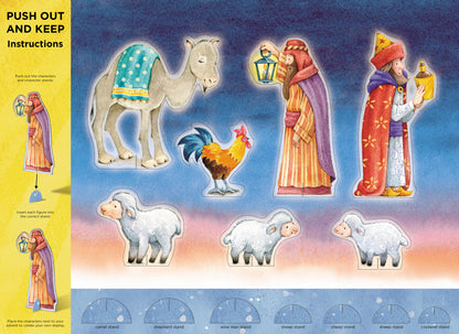 In A Stable Pop Out Christmas Advent Calendar With Characters