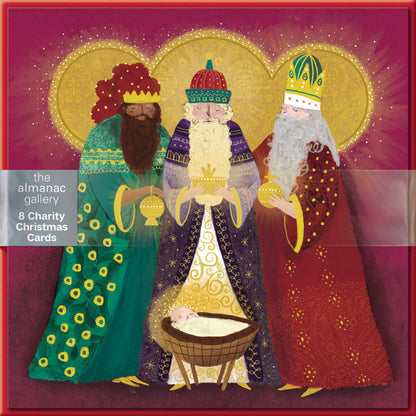 Pack of 8 The Epiphany Religious Charity Christmas Cards