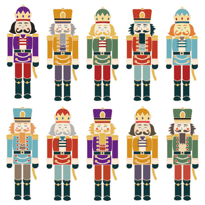 Pack of 8 Toy Small Soldiers Mini Charity Christmas Cards