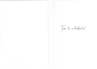 Here's To You Pop Fizz Clink Embellished Birthday Greeting Card