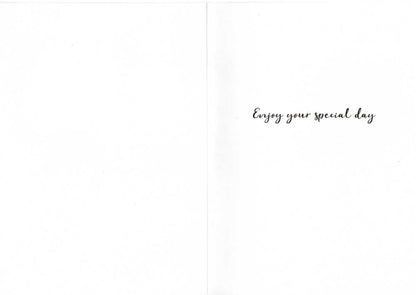 Time To Celebrate! Cocktail Embellished Birthday Greeting Card