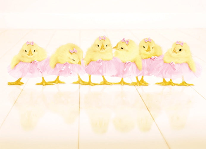 Avanti Cute Chicks Tutu's Happy Easter Photo Greeting Card