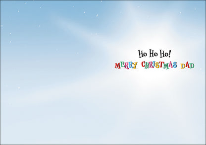 Avanti Dad Funny Christmas Greeting Card