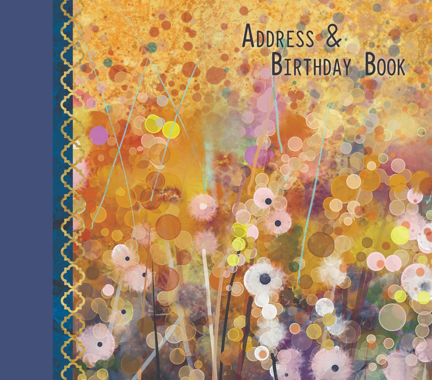 Gifted Stationery Pom Poms Address & Birthday Book