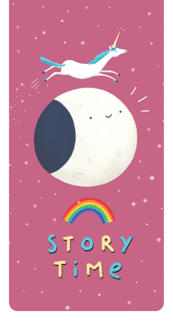 Unicorn & Moon Story Time Magnetic Bookmark Gift Idea