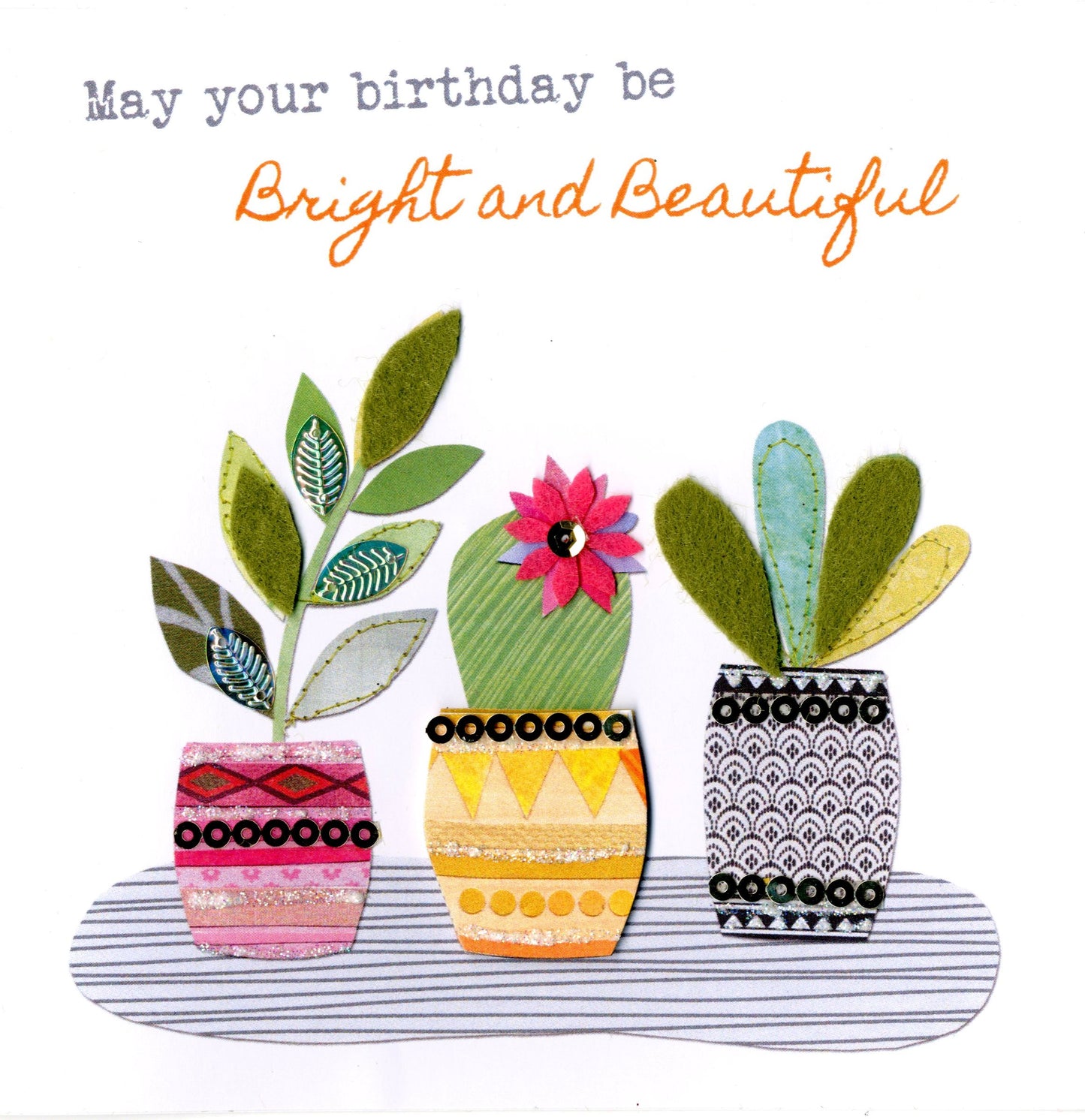 Pretty Plants Bright & Breezy Birthday Greeting Card