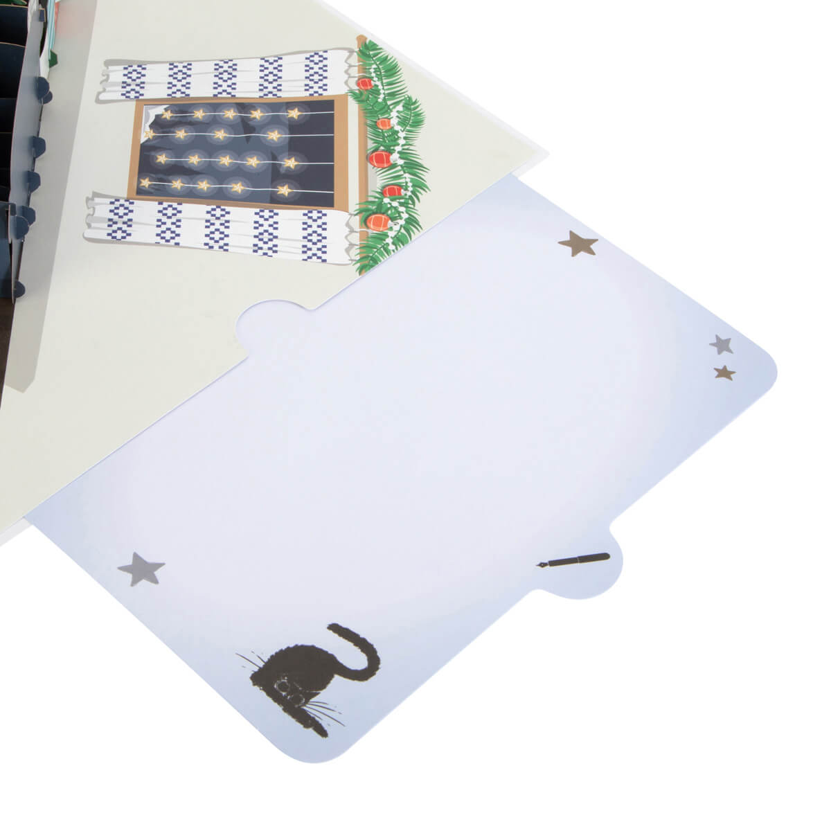 Festive Cats Pop Up Battersea Charity Christmas Greeting Card