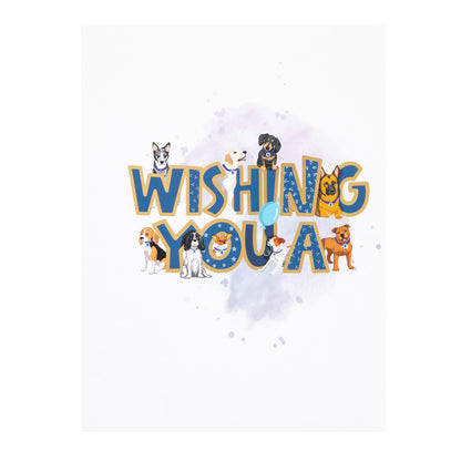 Battersea Dogs Happy Birthday Pop Up Greeting Card