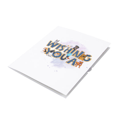 Battersea Dogs Happy Birthday Pop Up Greeting Card