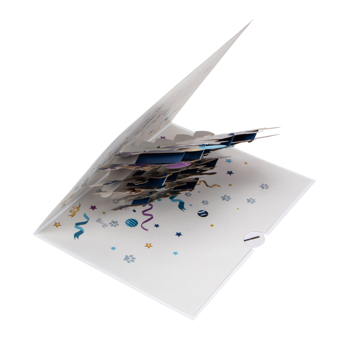 Battersea Dogs Happy Birthday Pop Up Greeting Card