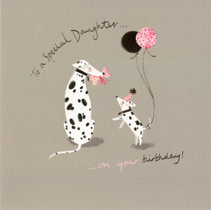 Special Daughter Birthday Greeting Card By The Curious Inksmith