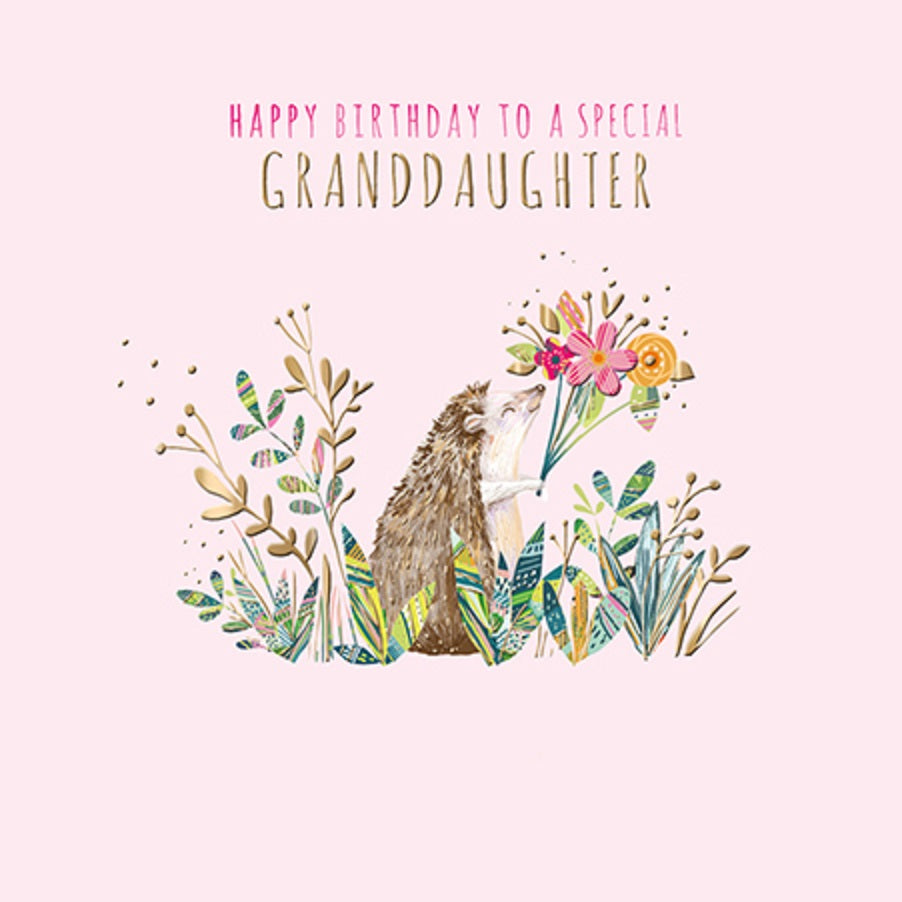 Granddaughter Birthday Greeting Card By The Curious Inksmith