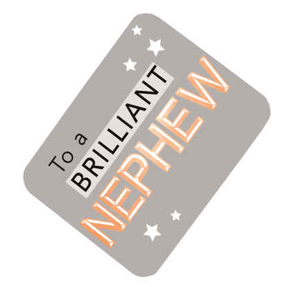 To A Brilliant Nephew Happy Easter Pop Up Greeting Card