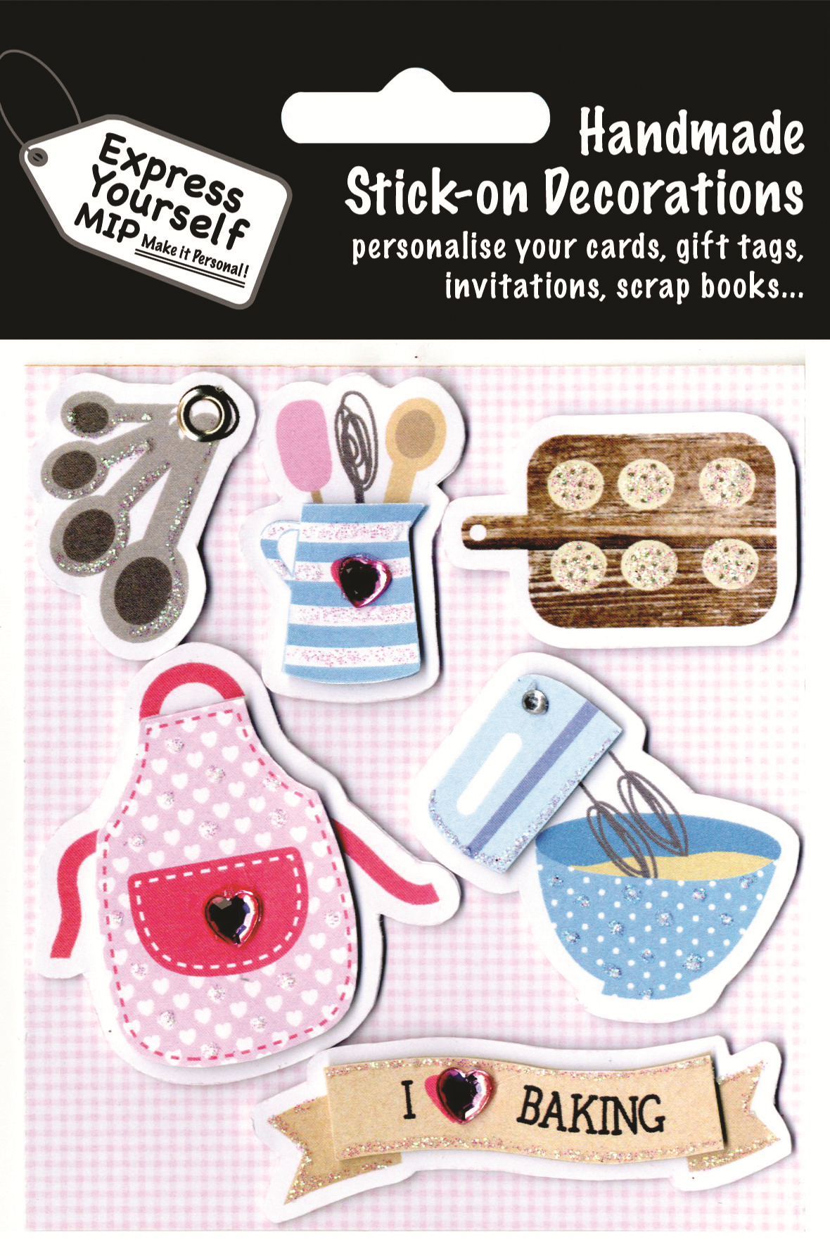 Baking Themed DIY Greeting Card Toppers