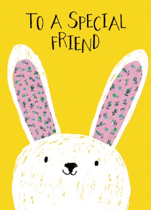 Cute To A Special Friend Easter Greeting Card