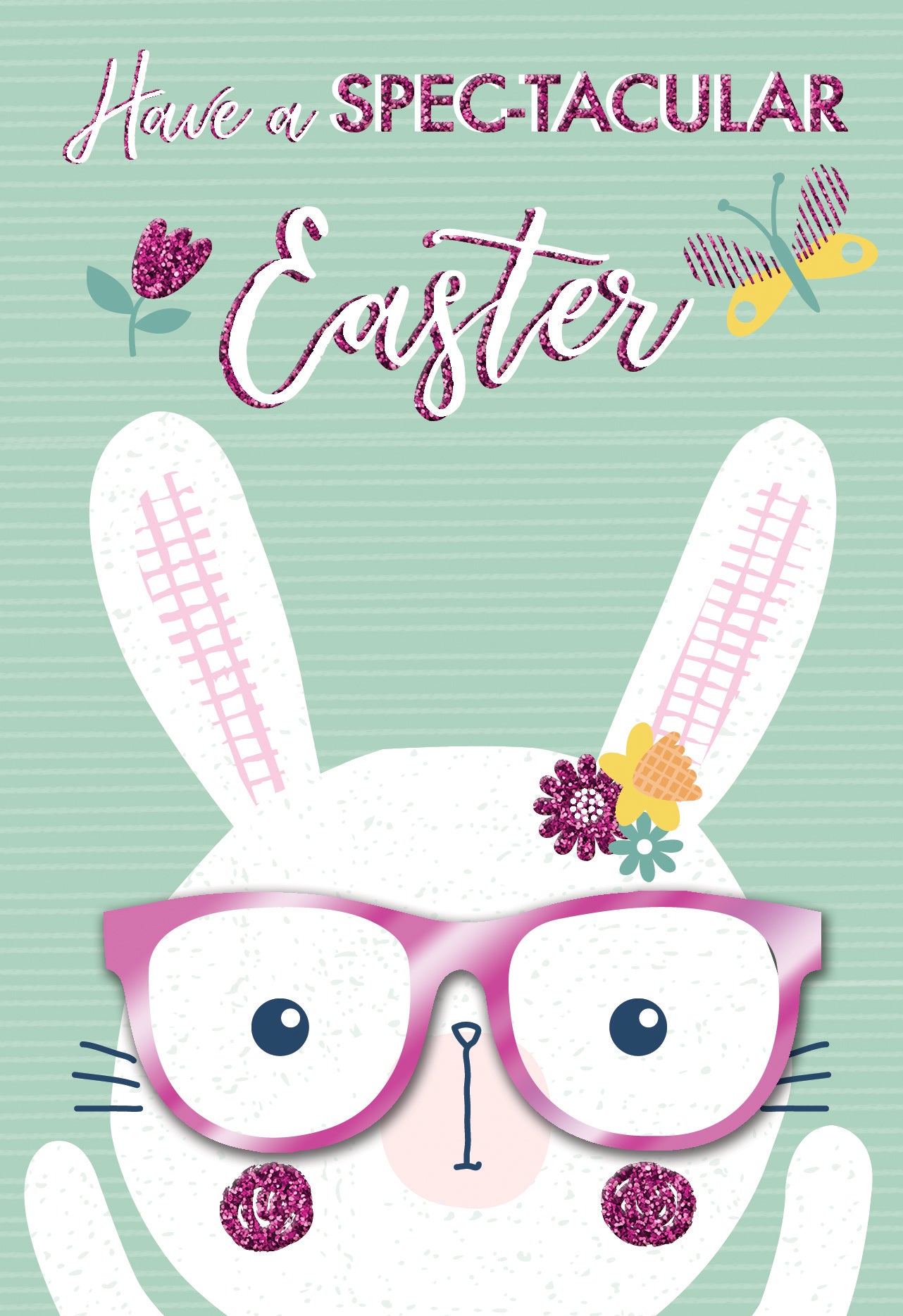 Have A Spec-Tacular Easter Card Cute Hello You Embellished Card