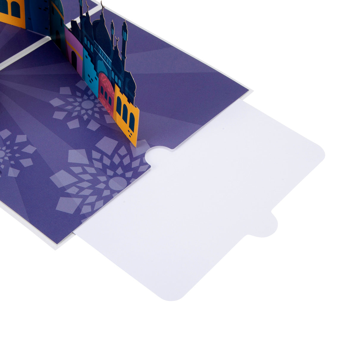 Eid Mubarak Holy Festival Pop Up Greeting Card