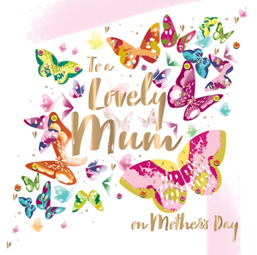 Mother's Day Card To A Lovely Mum Fifth Avenue Greeting By Talking Pictures