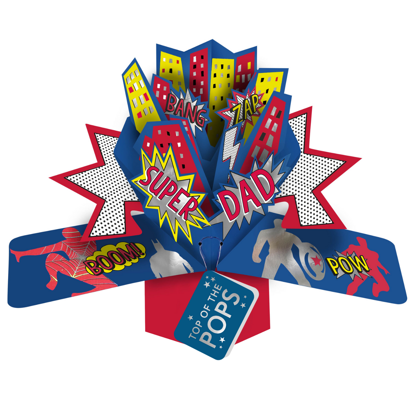 Top Of The Pops Super Dad Pop Up Card