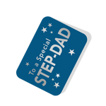 To a Special Step-Dad Blue Tag