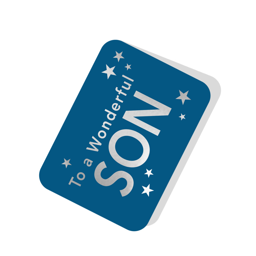 To A Wonderful Son Best Dad In The World Pop Up Card