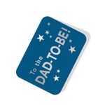 To the Dad-to-be! Blue Tag