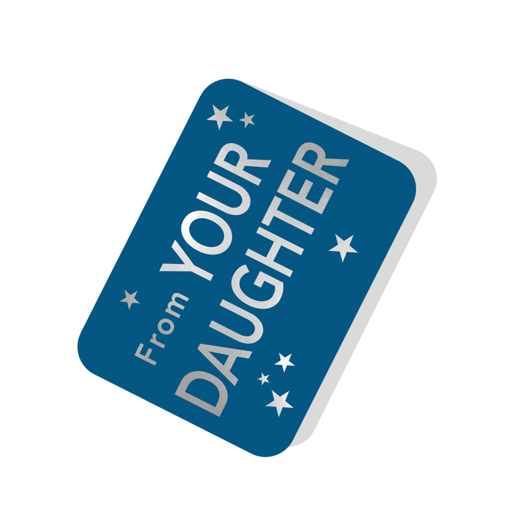 From Your Daughter Super Dad Pop Up Card