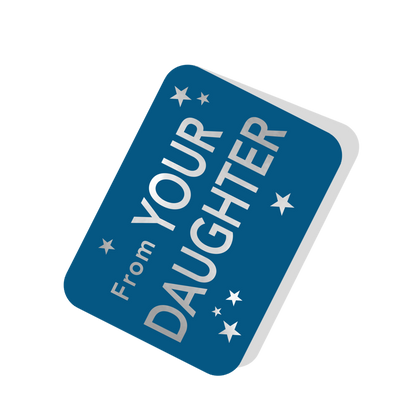 Dad From Your Daughter Easter Bunny Pop Up Easter Card