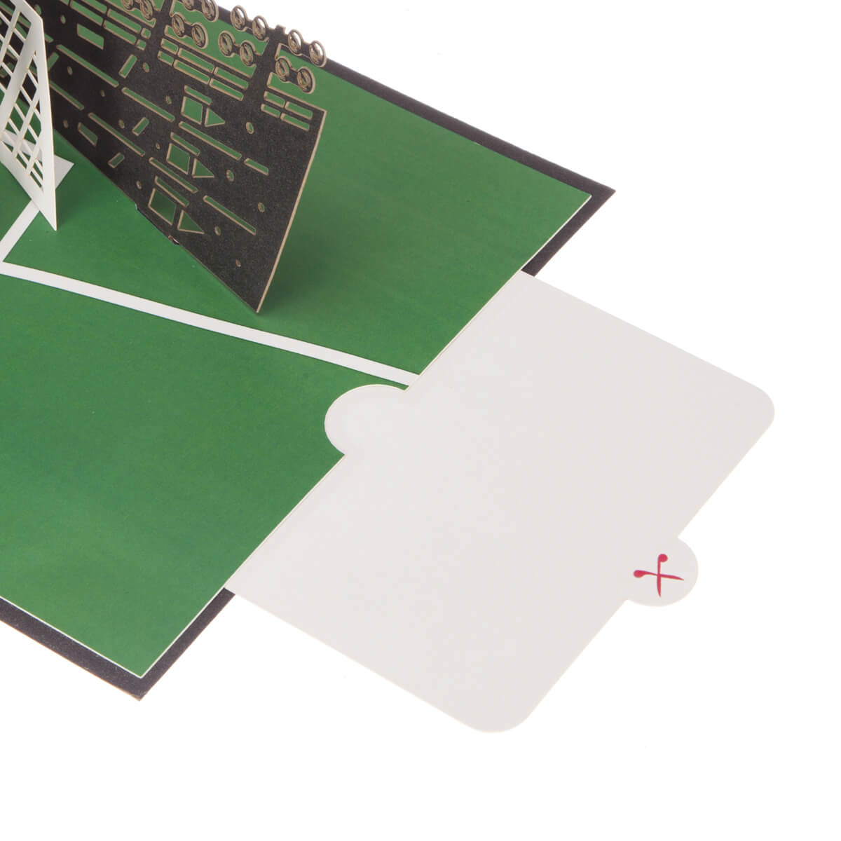 Men's Football Team Pop Up Greeting Card