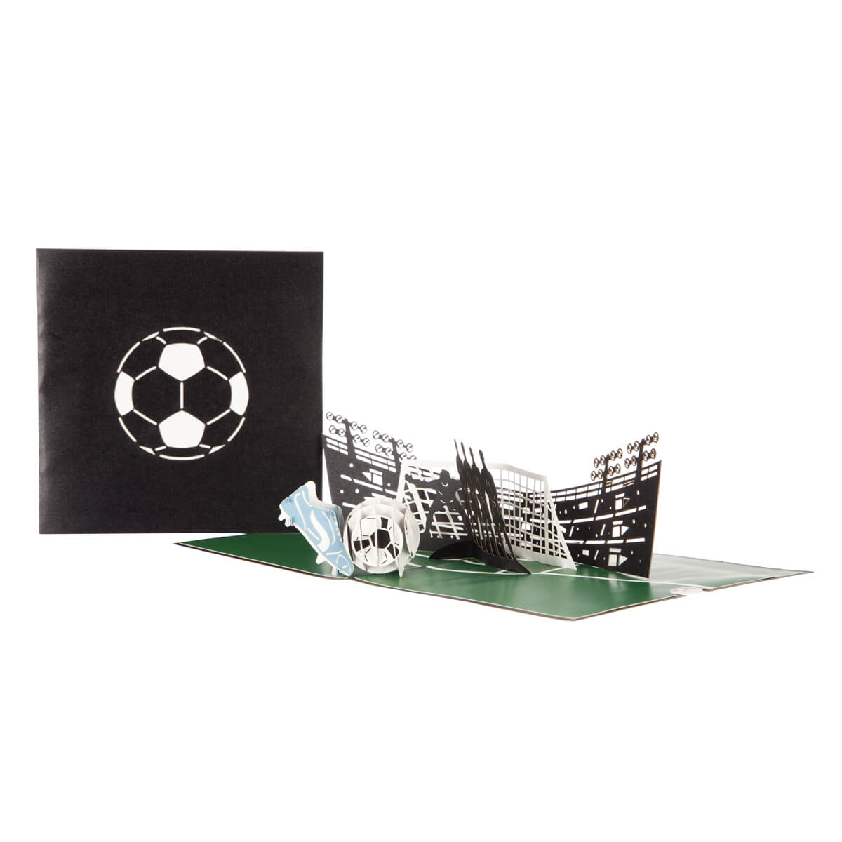 Men's Football Team Pop Up Greeting Card