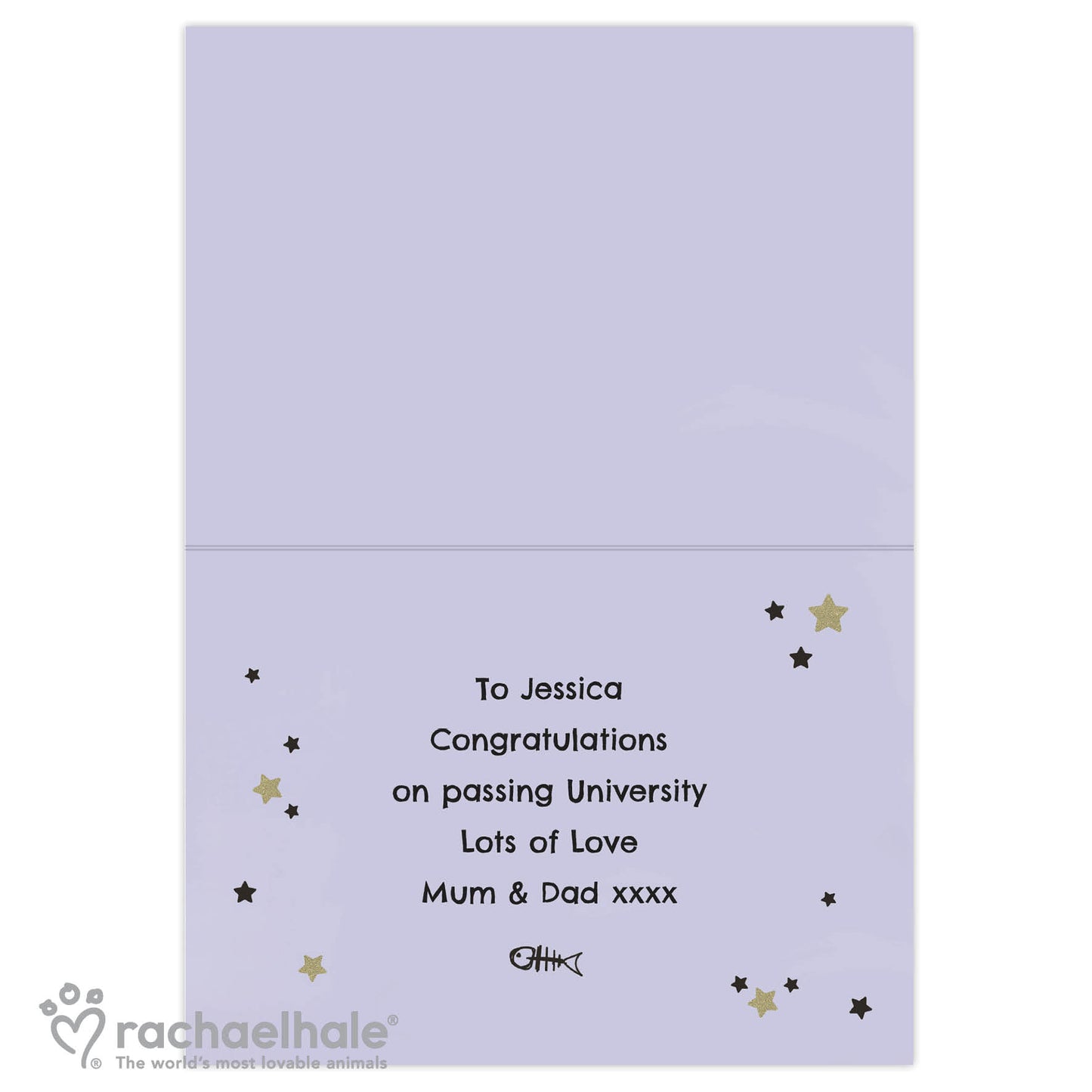 Personalised Rachael Hale Youre the Cats Whiskers Card Add Any Name - Personalise It!