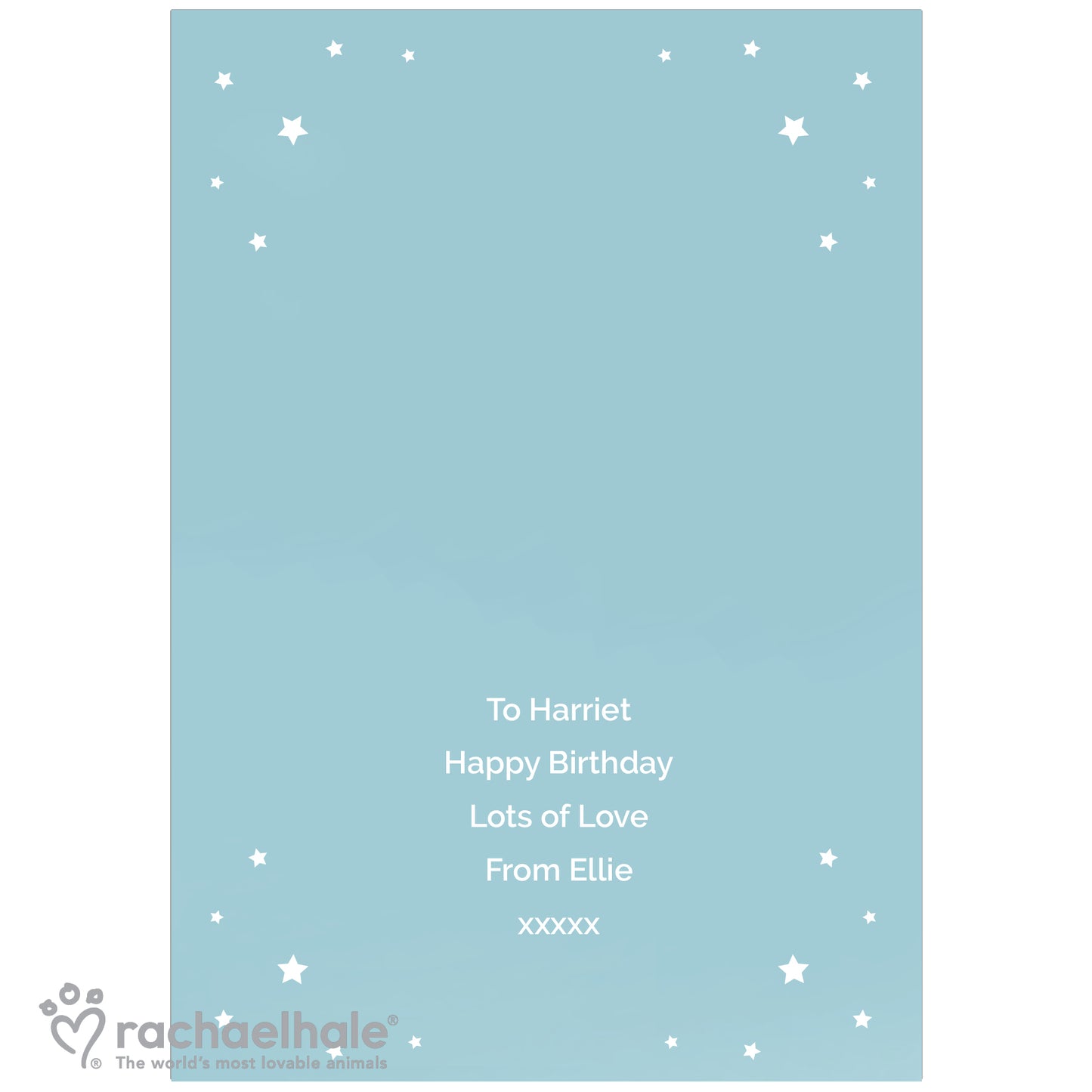 Personalised Rachael Hale Purr-fect Birthday Card Add Any Name - Personalise It!