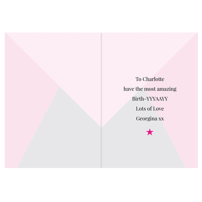 Personalised #Bestie Card Add Any Name - Personalise It!