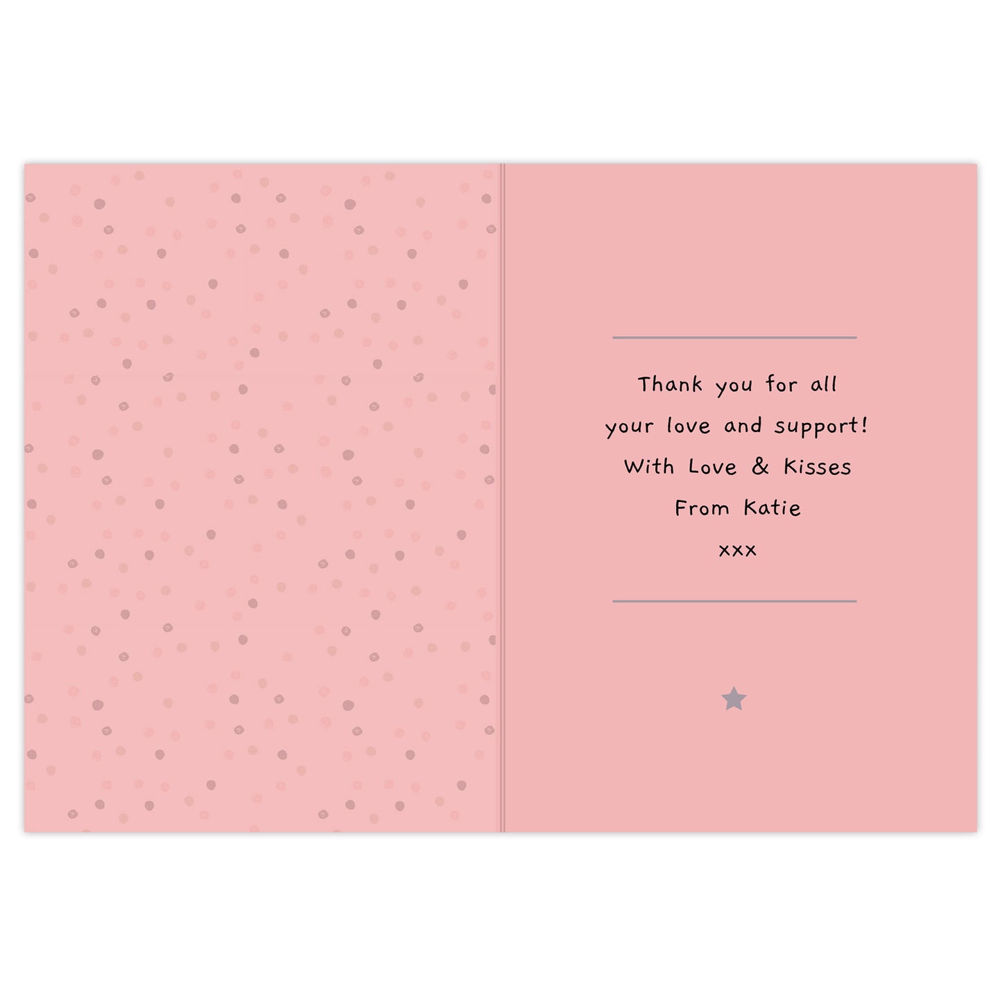 Personalised 'You're Like a Mum to Me' Card Add Any Name - Personalise It!