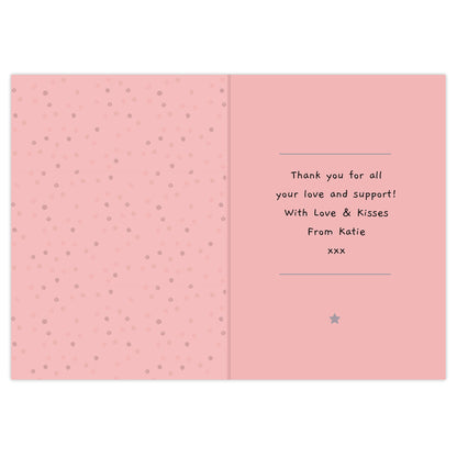 Personalised 'You're Like a Mum to Me' Card Add Any Name - Personalise It!