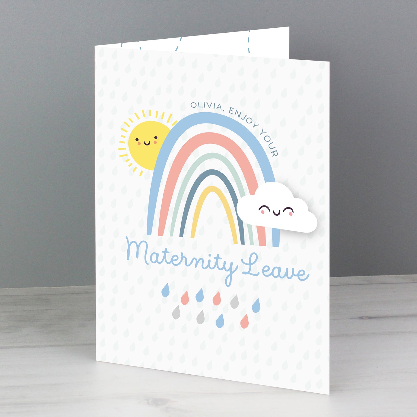 Personalised Baby Shower and New Baby Card Add Any Name - Personalise It!