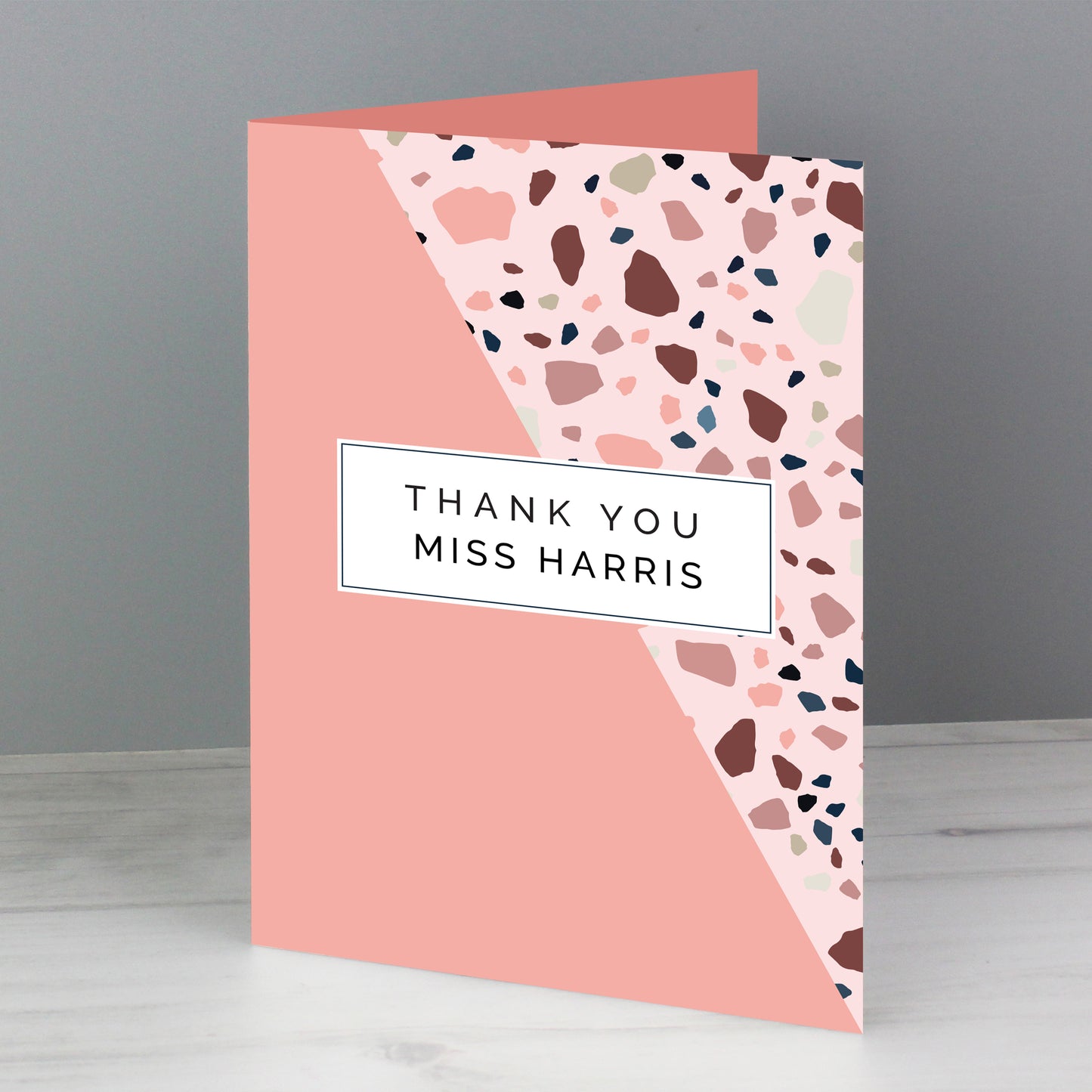 Personalised Thank You Card Add Any Name - Personalise It!