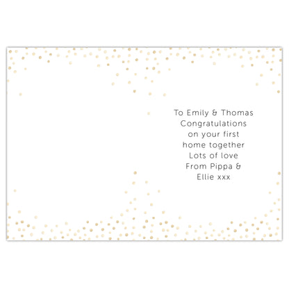 Personalised Congratulations Card Add Any Name - Personalise It!