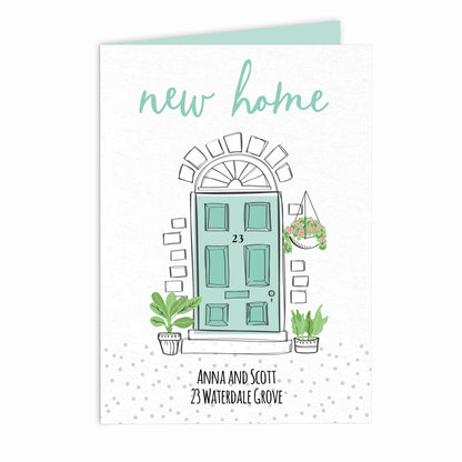 Personalised New Home Card Add Any Name - Personalise It!