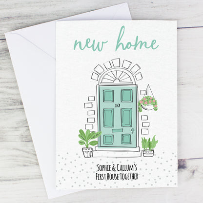Personalised New Home Card Add Any Name - Personalise It!