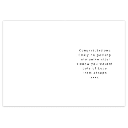 Personalised Clever Clogs Card Add Any Name - Personalise It!